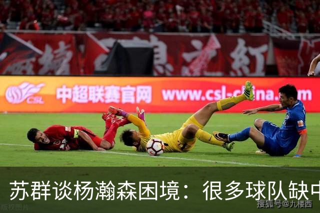 苏群谈杨瀚森困境：很多球队缺中锋 但缺的不是备胎而是实战轮换